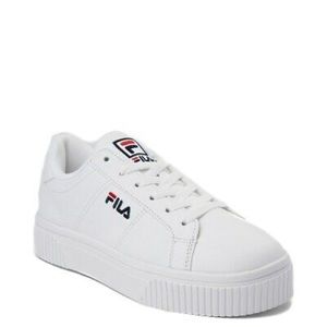 Fila panache white platform sneakers